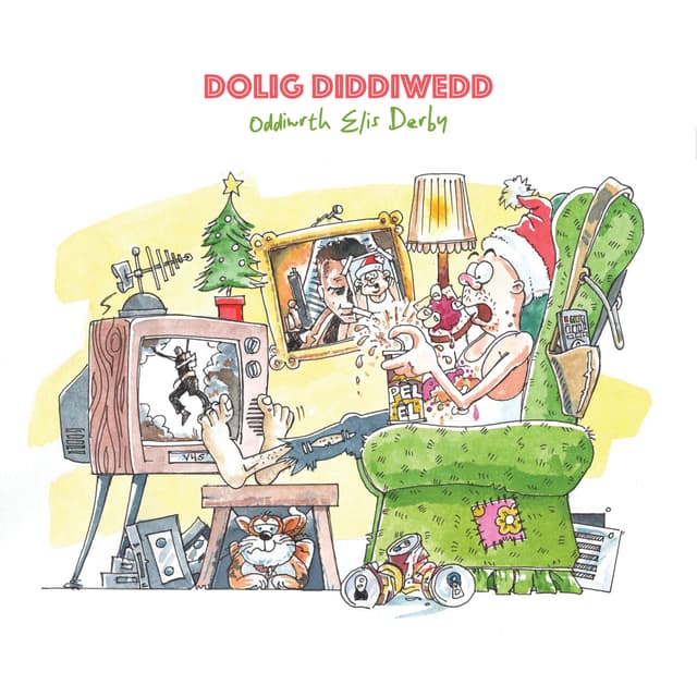 Album cover art for Dolig Diddiwedd