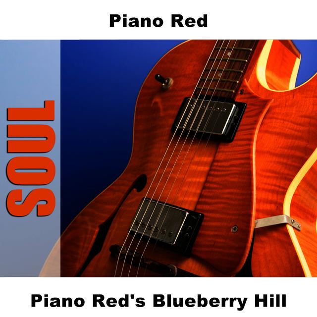 Album cover art for Piano Red's Blueberry Hill