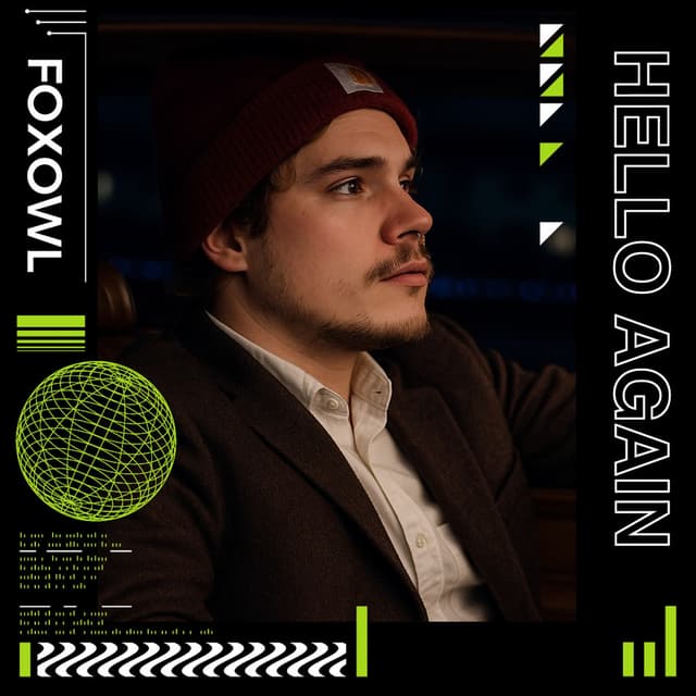 Album cover art for Hello Again