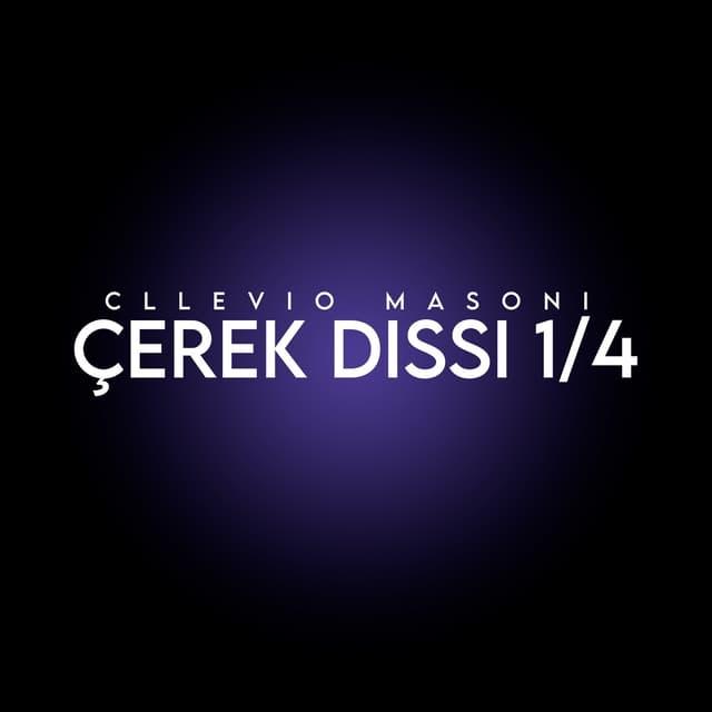 Album cover art for Çerek Dissi 1/4