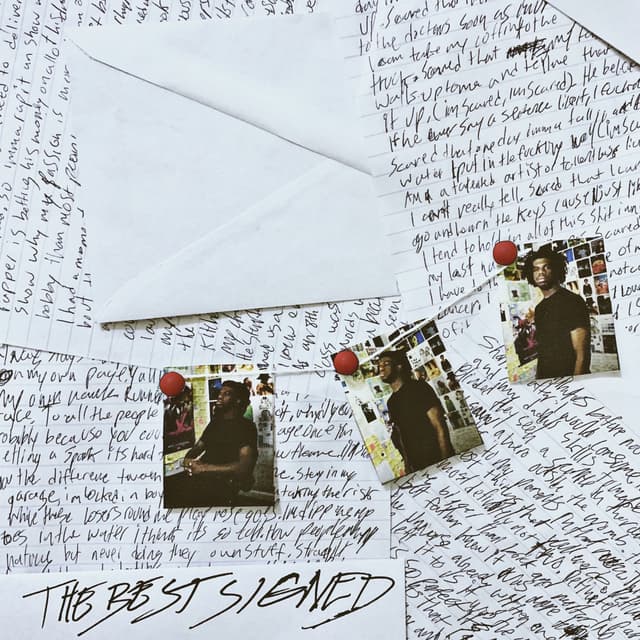 Album cover art for THE BEST SIGNED