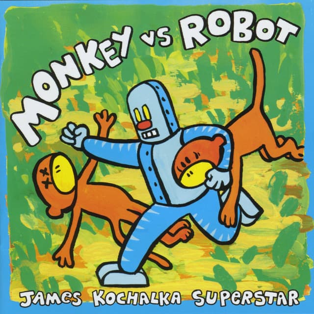Album cover art for Monkey Vs. Robot