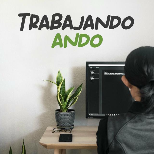 Album cover art for Trabajando ando
