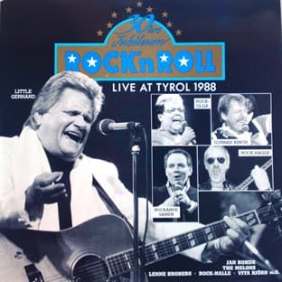 Album cover art for 30 Års Jubileum Rock' N Roll - Live At Tyrol 1988