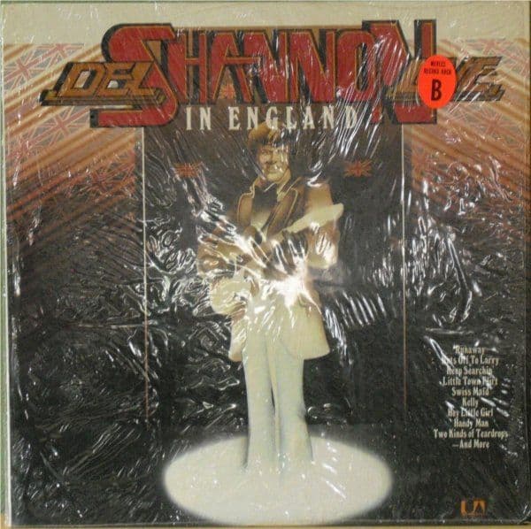 Album cover art for Live in England