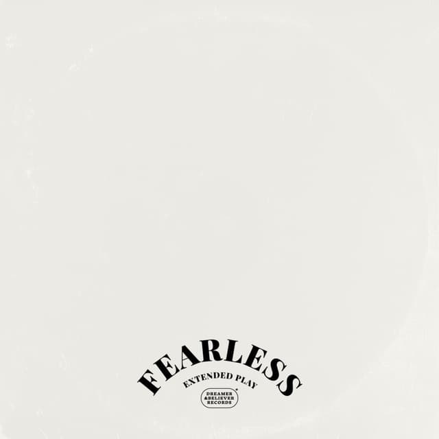 Album cover art for Fearless, l’EP