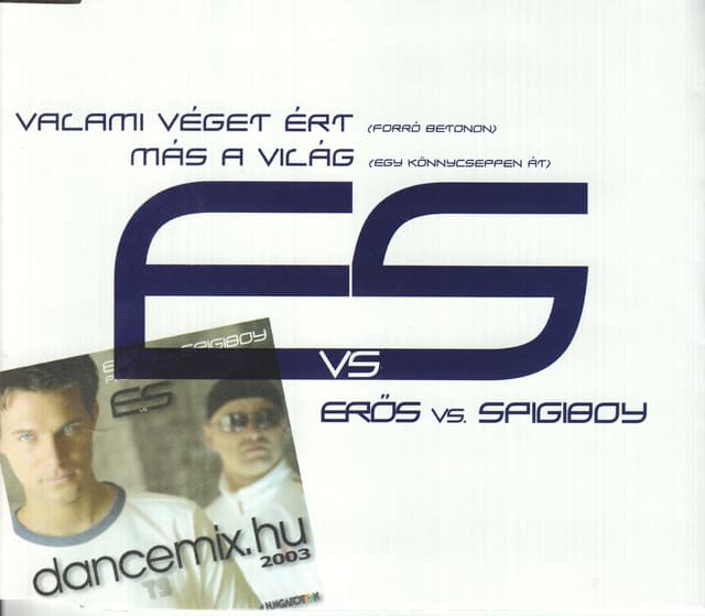 Album cover art for Valami véget ért / Más a világ