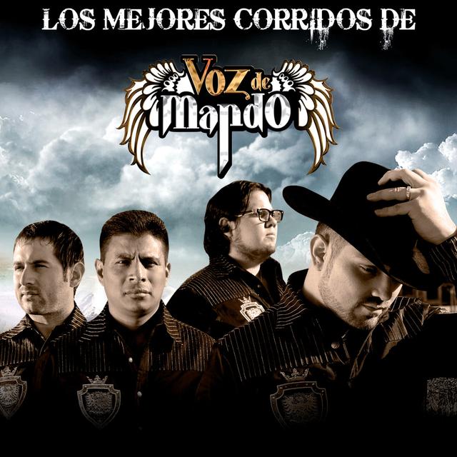 Album cover art for Los Mejores Corridos de Voz de Mando