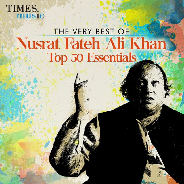 Album cover art for The Very Best of Nusrat Fateh Ali Khan - Top 50 Essentials