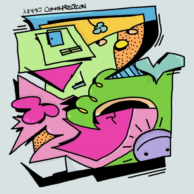 Album cover art for Crazy Contradiction