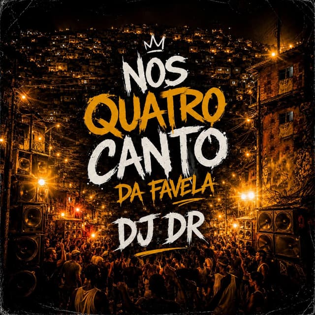 Album cover art for Nos Quatro Canto Da Favela