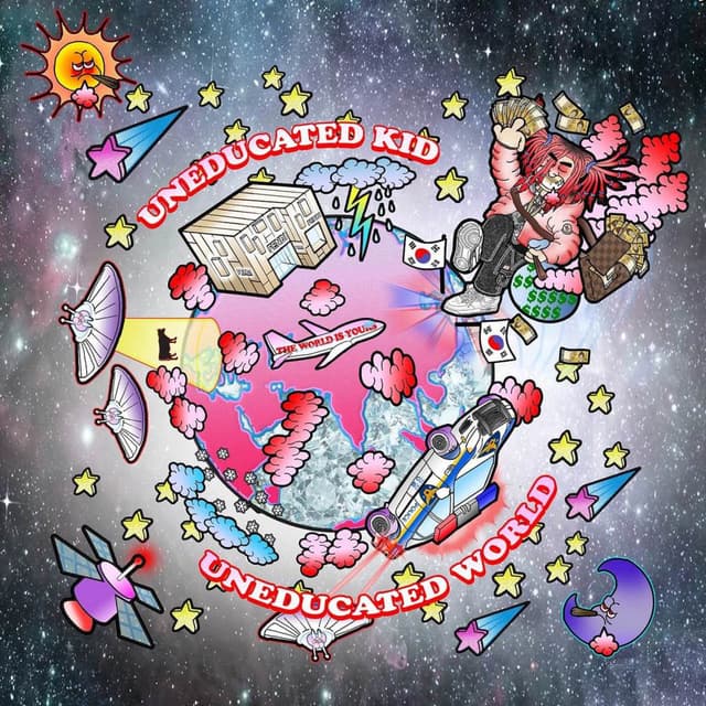 Album cover art for Uneducated World
