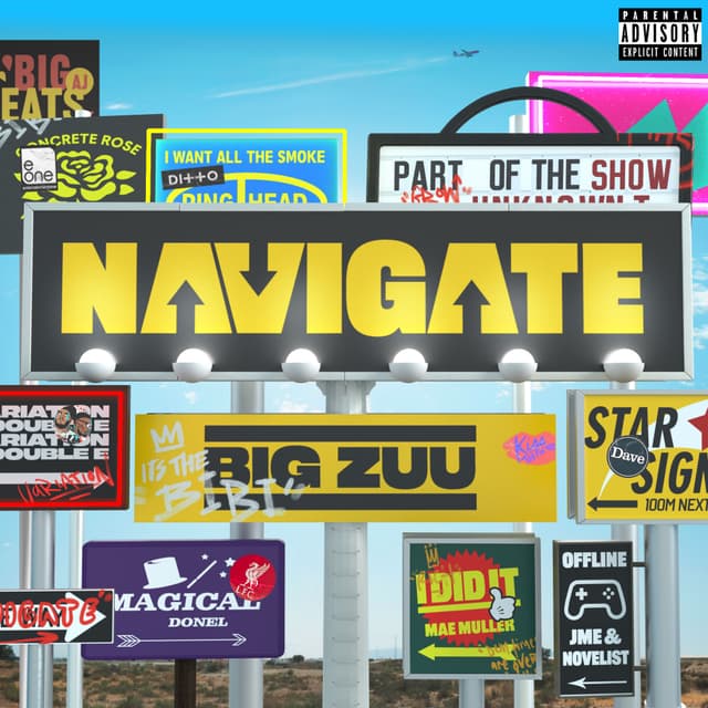Album cover art for Navigate