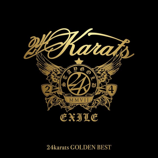 Album cover art for 24karats GOLDEN BEST