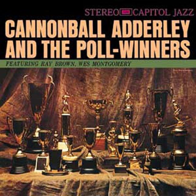 Album cover art for Cannonball Adderley and the Poll-Winners