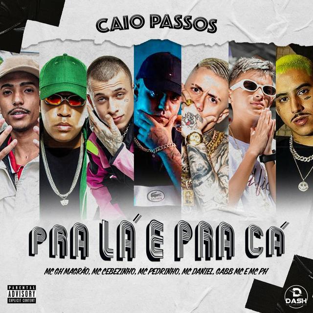 Album cover art for Pra lá e pra cá