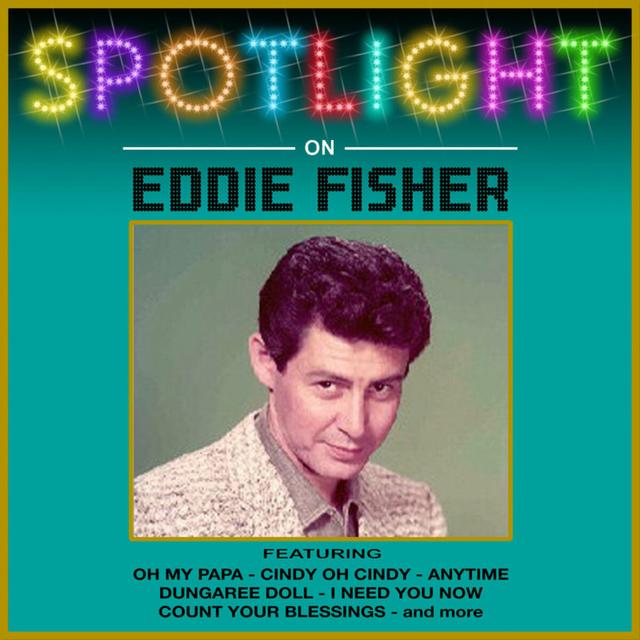 Album cover art for Spotlight On Eddie Fisher