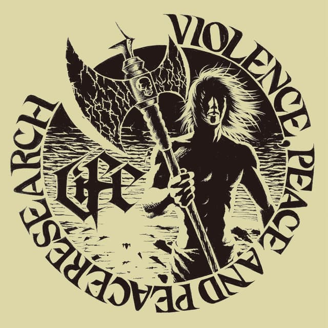 Album cover art for Violence, Peace and Peace Research