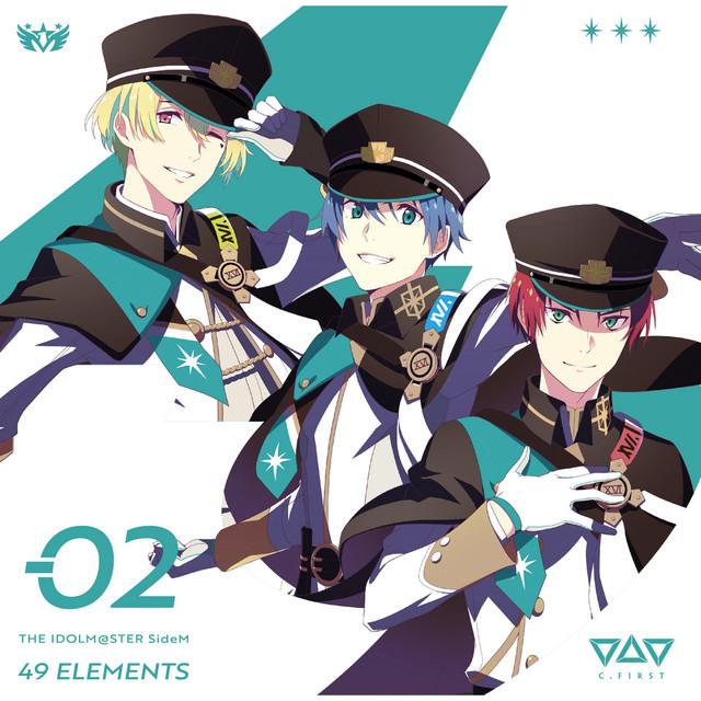 Album cover art for THE IDOLM@STER SideM 49 ELEMENTS -02 C.FIRST