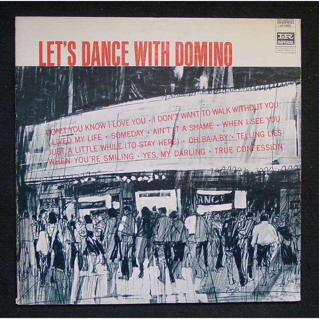 Album cover art for Let's Dance with Domino