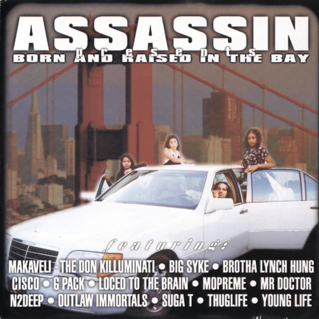 Album cover art for Born and Raised in the Bay