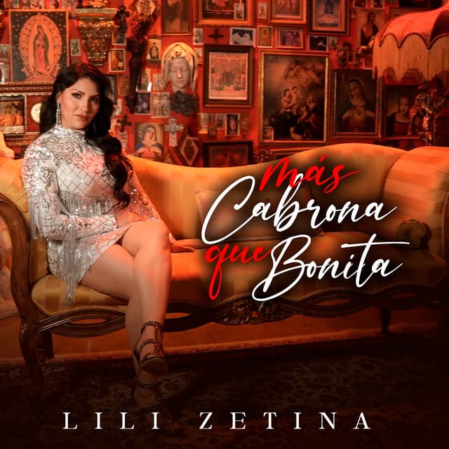 Album cover art for Más Cabrona Que Bonita