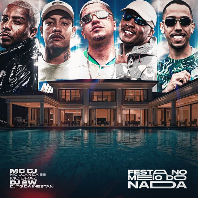 Album cover art for FESTA NO MEIO DO NADA