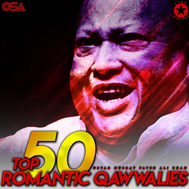 Album cover art for Top 50 Romantic Qawwalies