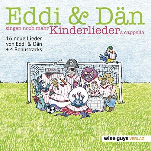 Album cover art for Eddi & Dän singen noch mehr Kinderlieder a cappella
