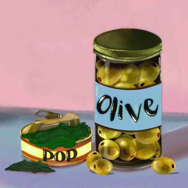 Album cover art for Pop n Olive