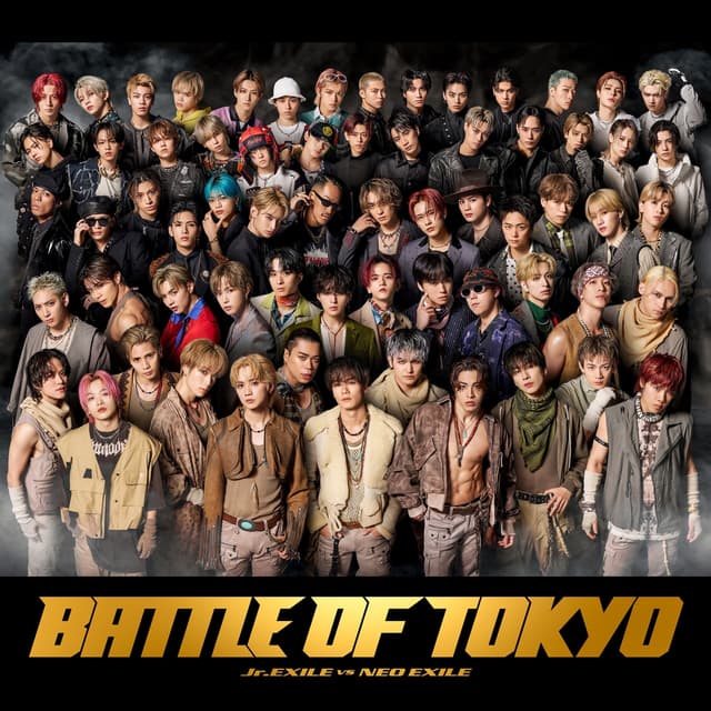 Album cover art for BATTLE of TOKYO Jr.EXILE VS NEO EXILE