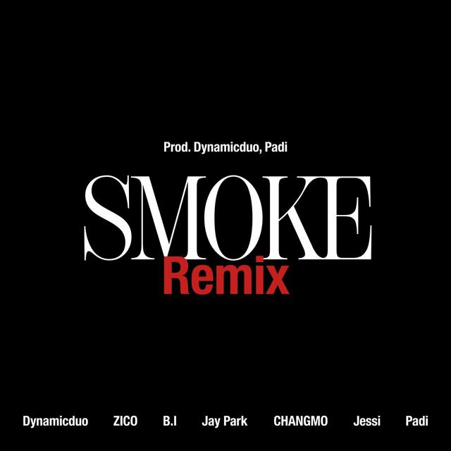 Album cover art for Smoke Remix