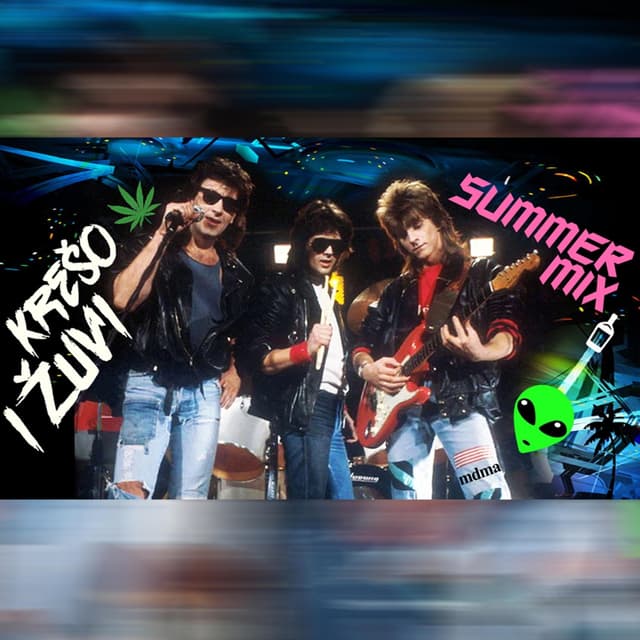 Album cover art for Summer mix
