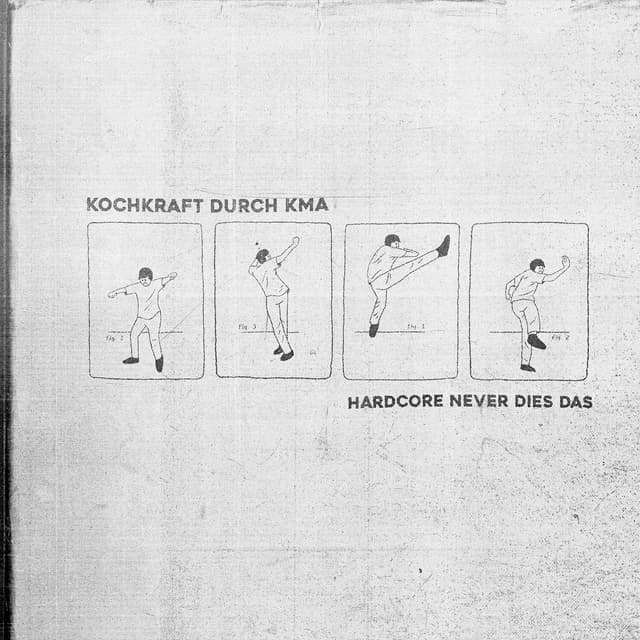 Album cover art for Hardcore never dies das