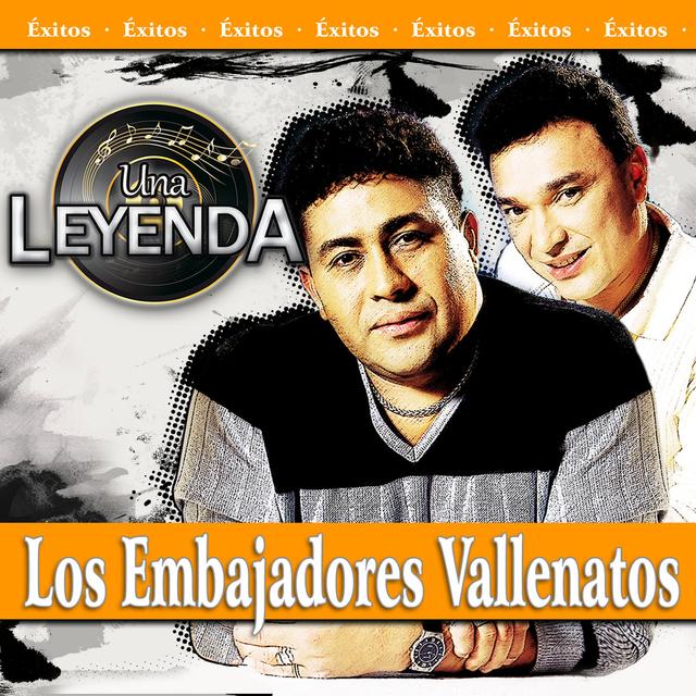 Album cover art for Éxitos los Embajadores Vallenatos