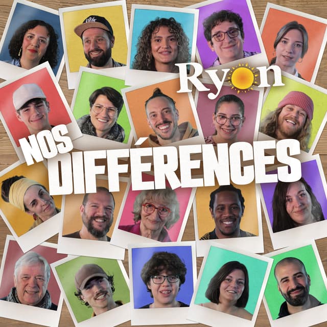 Album cover art for Nos différences