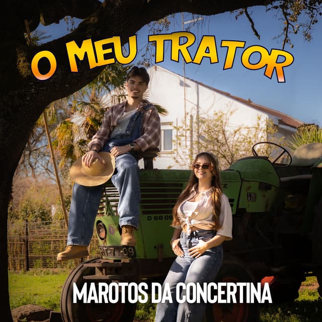 Album cover art for O Meu Trator