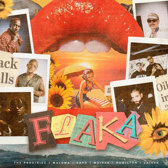 Album cover art for Flaka