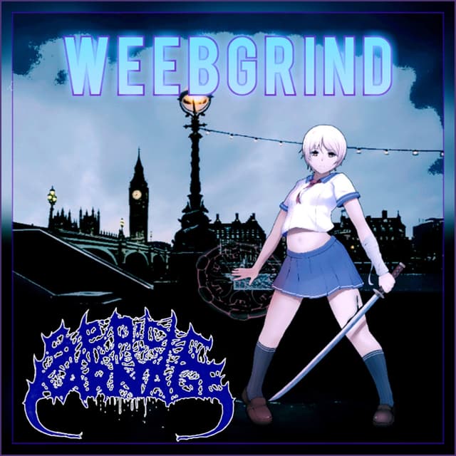 Album cover art for Weebgrind