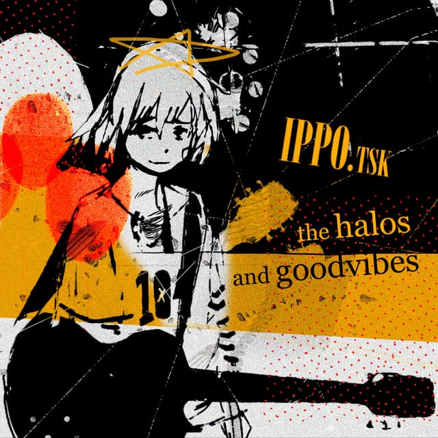 Album cover art for the halos and goodvibes