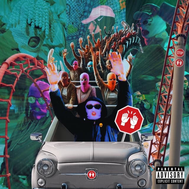 Album cover art for Las Manitos En El Aire