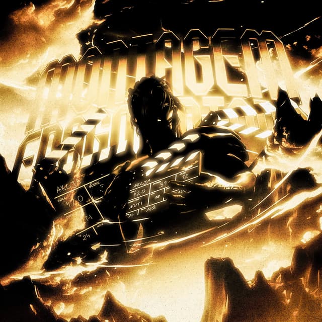 Album cover art for MONTAGEM FRAGMENTADA
