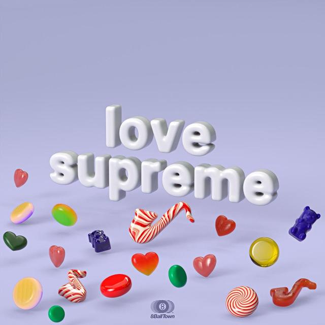 Album cover art for love supreme