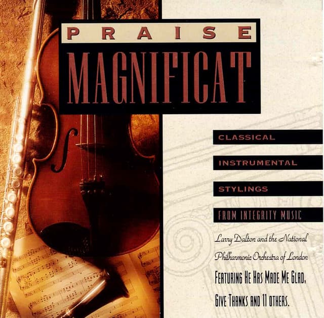 Album cover art for Praise Magnificat