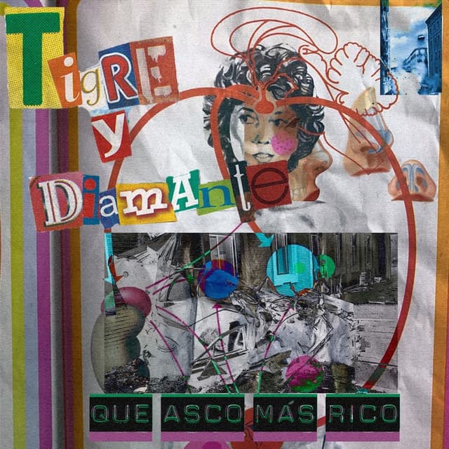 Album cover art for Qué asco más rico