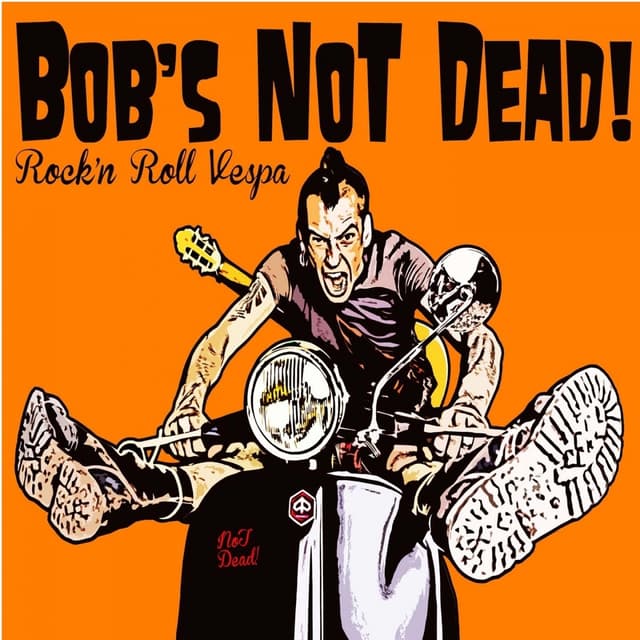 Album cover art for Rock'n Roll Vespa