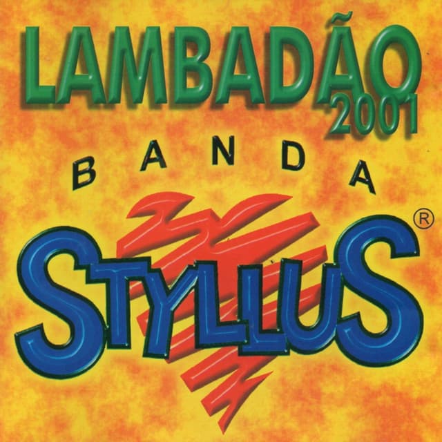 Album cover art for Lambadão 2001