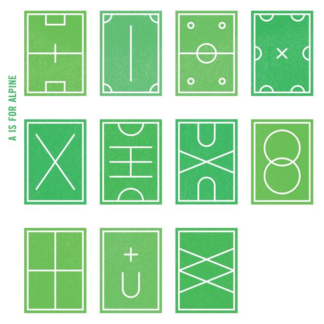 Album cover art for A Is for Alpine