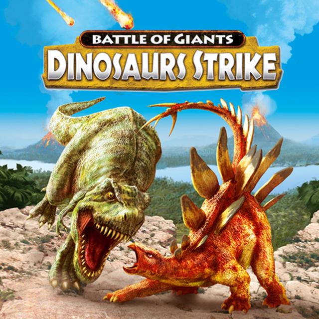 Album cover art for Battle of Giants: Dinosaurs Strike [Jeu vidéo]