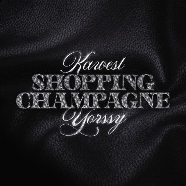 Album cover art for SHOPPING CHAMPAGNE